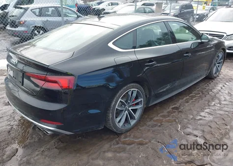 2018 Audi S5 3.0T Premium Plus from USA, damaged, VIN WAUB4CF56JA093102